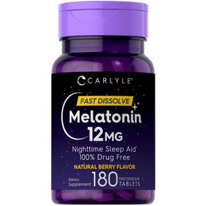 Melatonina CARLYLE 12 Mg 180 C