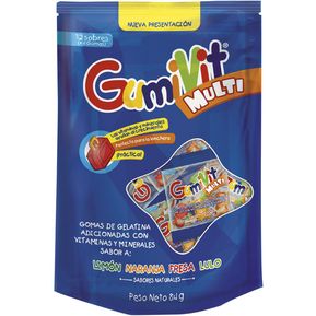 Gomas Con Vitamina C & Zinc Gumivit x 12 Unidad