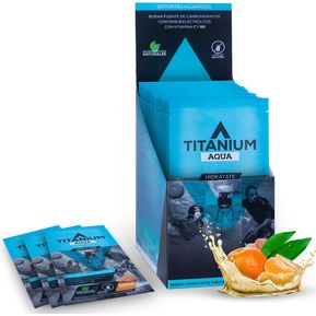 Bebida Hidratante TITANIUM AQUA, display x 25 unidades