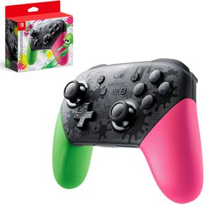 Importados Controlador Nintendo Switch Pro Bluetooth Joystick Splatoon 2 Edition