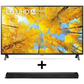 TV LG 50 pulgadas 4K UHD y Barra de sonido JBL Cinema SB120