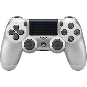 Control Playstation 4 Ps4 Generico DualShock Led Tactil Recargable Plateado