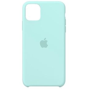 Estuche Silicone Case iPhone 12 Pro Max 6.7 Verde Menta