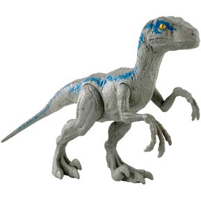 Figura de Animal Jurassic World Velociraptor Blue, Dinosaurio de 12 Pulgadas