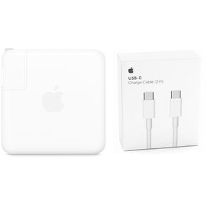 Cargador Original Apple USB-C 61W Para MacBook Pro 13 + Cable USB-C 2m