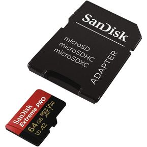Memoria SanDisk Extreme Pro Micro SDXC 64Gb U3 A2 V30