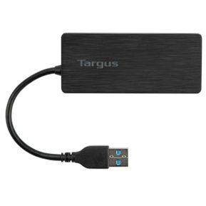 TARGUS - HUB 4 PUERTOS USB 3.0 WINDOWS Y MAC ALIMENTACION US...