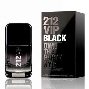 Perfume Carolina Herrera 212 VIP Black Hombre 50 ml EDT