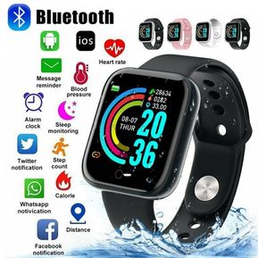 2021 Bluetooth Smart Watch Heart Rate Monitor Pulsera Fitness Sports