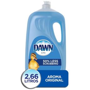 Dawn Ultra Jabón Liquido Antibacterial Para Lavar Platos 2.66 Litros