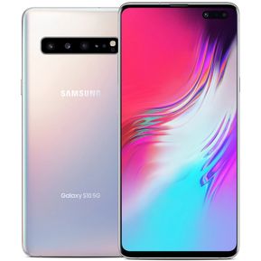 Samsung Galaxy S10 5G 8 + 256GB G977B Single Sim Plata