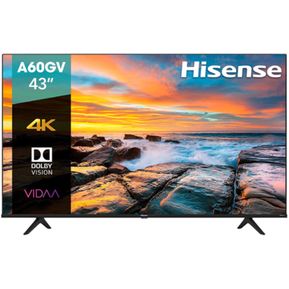 Hisense Smart TV LED 43A60GV 43 4K Ultra HD Negro