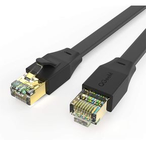 Cable De Red Cat8 Ethernet Conector Rj45 40 Gbps Plano 0.92m