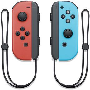 Set De Control Joystick Nintendo Switch Joy-con Azul Y Rojo