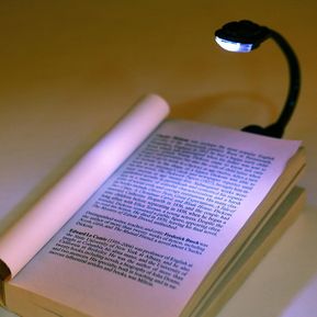 Mini Flexible Clip-on Bright Book Light Laptop Led Book Read...
