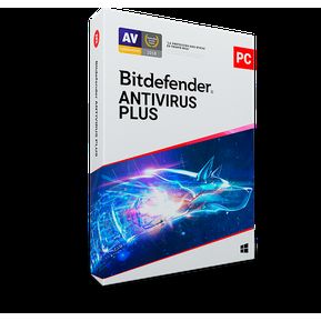 Antivirus Digital Bitdefender Plus 3 Usuarios, 1 Año