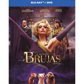 Las Brujas 2020 Witches Anne Hathaway Pelicula Blu-ray + Dvd