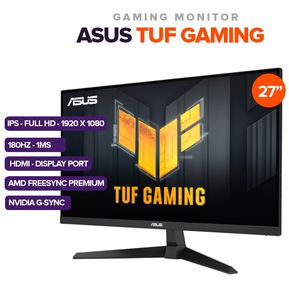 Monitor ASUS TUF Gaming VG279Q3A: 27 pulgadas, Full HD 180 Hz