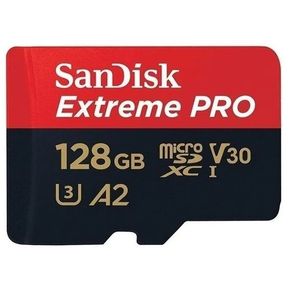 Memoria Micro SDXC Sandisk Extreme Pro 128GB A2 170mbs U3 4k