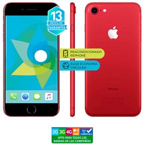 Reacondicionado Apple Iphone 8 Plus 256GB A1897-Rojo