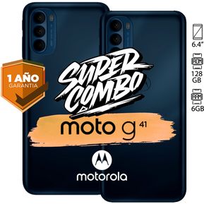 Combo 2 Celulares Motorola Moto G41 6.4...