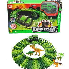 Dinosaurios Pista Dino Res Juguete Carro Magic Track Auto