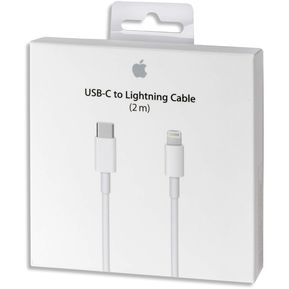 Cable Original Apple USB-C a Conector Lightning de 2 Metros Iphone Ipad