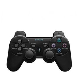 Control Ps3 Inalambrico Recargable Para Play Station 3 DualShock Control Ps3 Best Soul - Negro