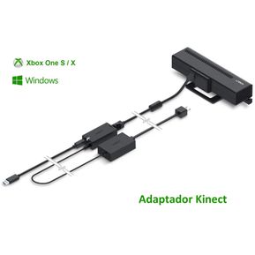 Adaptador de corriente Kinect para Xbox One X, Xbox One S y PC con Windows 8 / 8.1 / 10