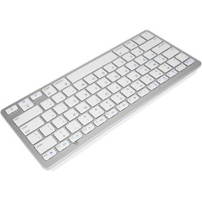 TE Silver Ultra-slim Wireless Bluetooth Keyboard For Air for ipad Mini