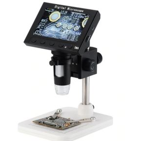 Microscopio Digital USB 1000X microscopio electrónico 4,3 "HD