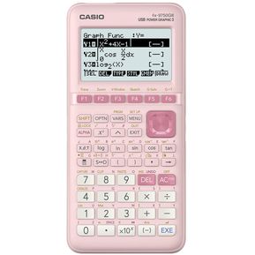 Calculadora Casio FX-9750GIII Calculo Grafica 3MB 8 Lineas Rosa