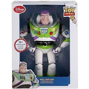 Toy Story 4 Buzz LightYear +30 Frases,Sonidos,Laser & Abre Las Alas