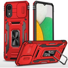 Funda Samsung Galaxy A03 Core Para Cámara de Diapositivas - Rojo