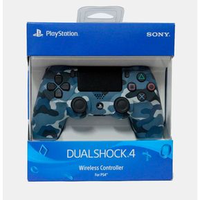 Control Playstation Ps4 camuflado azul
