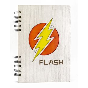 Libreta de Flash en Madera Agenda Cuaderno de Notas Apuntes