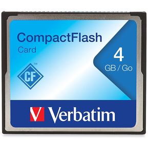 Memoria Compact Flash Verbatim 4gb