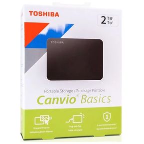 Disco Duro Externo 2tb Toshiba Original 3.0 Canvio Basic