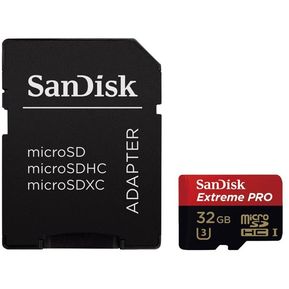 Micro SDHC 32GB SanDisk Extreme Pro UHS-I/U3 Hasta 95MB/s