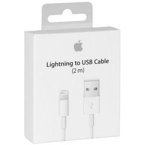 Cable Original Apple USB a Conector Lightning de 2M para iPhone iPad