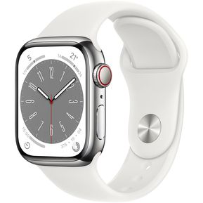 Apple Watch Serie 8 45MM GPS Talla M/L Blanco