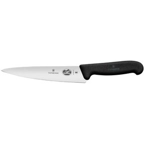 Victorinox Fibrox Carving Knife Negro -...