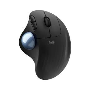 Mouse trackball inalámbrico Logitech Ergo M575 negro