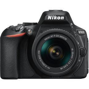 Cámara Nikon D5600 Negro  Lente 18-55mm