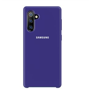 Funda Case Cover Samsung Galaxy Note 10+ Plus Anti-Caída Silicon - Púrpura