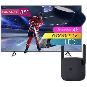 Combo Pantalla Hisense 85 A75H Smart TV Google LED+ Repetido...