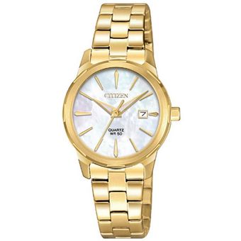 Venta Reloj Citizen Para Dama Dorado En Stock