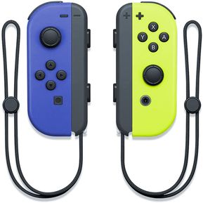 Set Control Joystick Nintendo Switch Joy-con Azul Y Amarillo