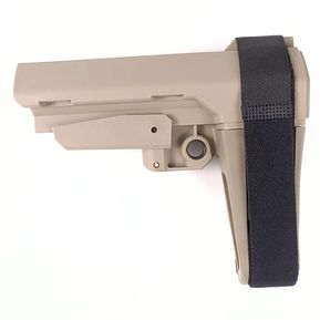 SBA3 prácticos de nylon Teniendo Juguetes de recambio Accesorios para M4 HK416 rodamiento - color de la arena
