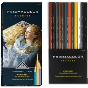 Prismacolor Verithin Premier Por 12 Unidades Caja De Lápices De Colores